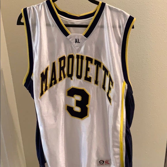 Dwayne Wade Marquette Jersey - Picture 1 of 4